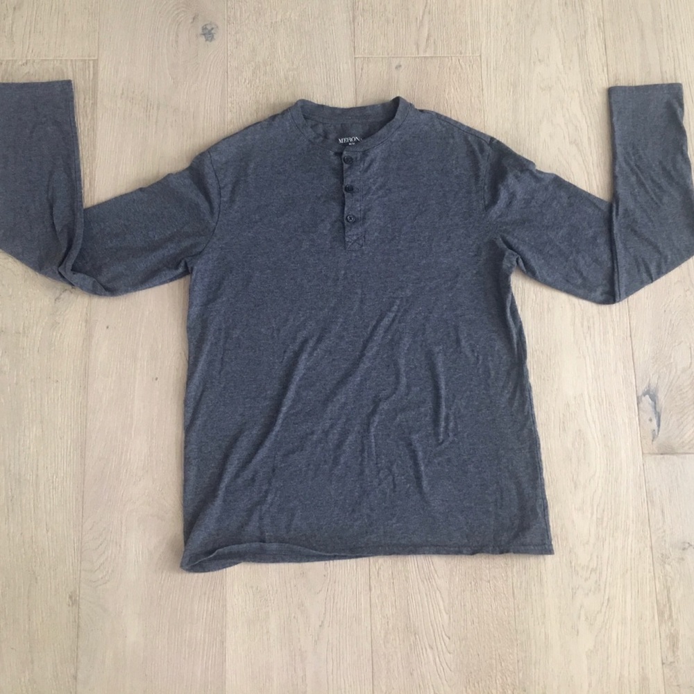 Gray Men’s Long sleeve